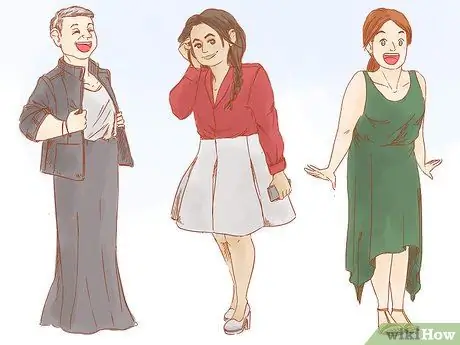 Оденьте тело в форме яблока. Шаг 12