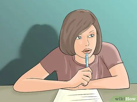 Напишите эссе только с тремя заметками Шаг 2