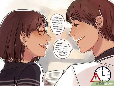 Поговорите с понравившимся парнем Шаг 4