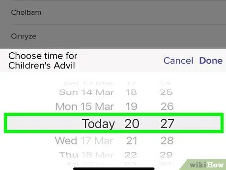 Сохраняйте медицинскую информацию в приложении Glow Baby на iPhone. Шаг 10