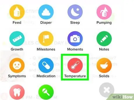 Сохраняйте медицинскую информацию в приложении Glow Baby на iPhone. Шаг 12