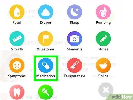 Регистрируйте медицинскую информацию в приложении Glow Baby на iPhone Шаг 8