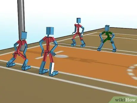 Встаньте рядом с ключом при выполнении штрафных бросков Шаг 6