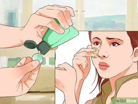 Быстро уменьшить покраснение от прыщей Шаг 4