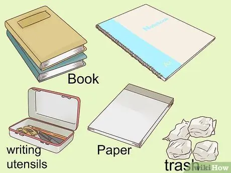 Организуйте свой рюкзак для средней школы, шаг 2