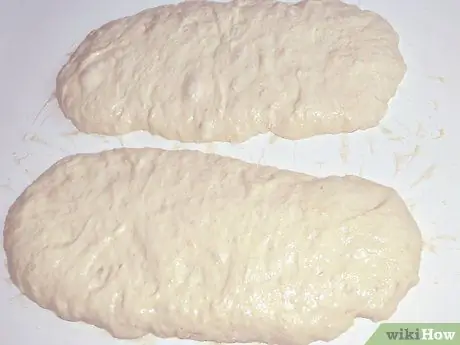 Приготовить растянутый хлеб с чесноком Шаг 10