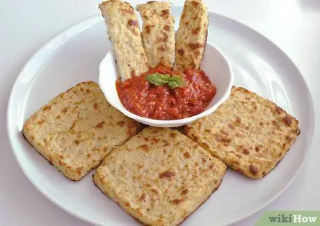 Сделать хлеб из цветной капусты Шаг 12