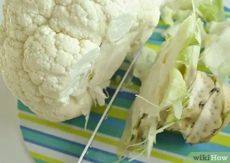 Приготовить хлеб из цветной капусты, шаг 2