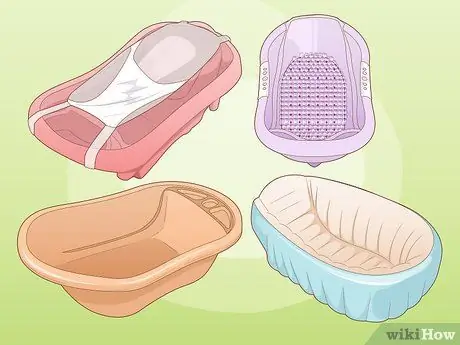 Использование детской ванны Шаг 2