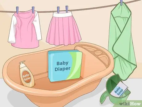 Используйте ванночку для детской ванны Шаг 4