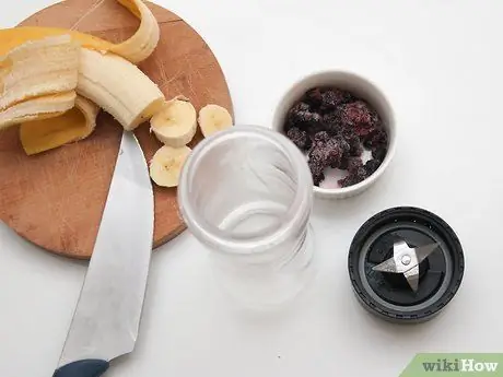 Приготовить радужный смузи, шаг 3