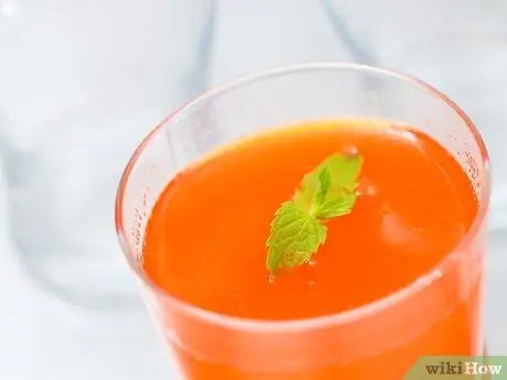 Приготовить сок желе Шаг 6