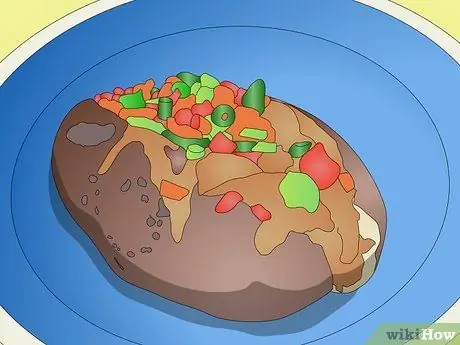 Съешьте печеный картофель Шаг 17