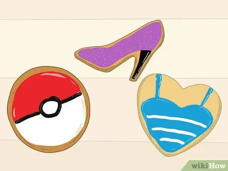 Украшаем сахарное печенье Шаг 11