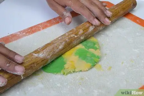 Приготовить мраморное сахарное печенье Шаг 10