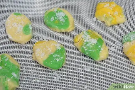 Приготовить мраморное сахарное печенье Шаг 12