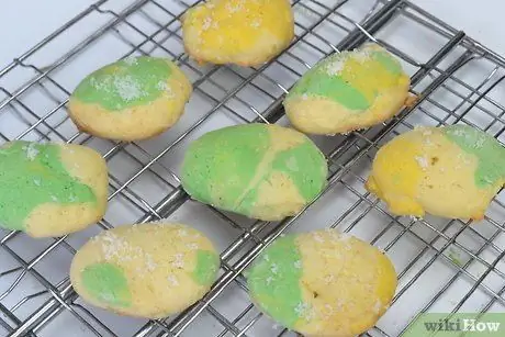 Приготовить мраморное сахарное печенье Шаг 14