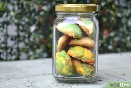 Приготовить мраморное сахарное печенье Шаг 15