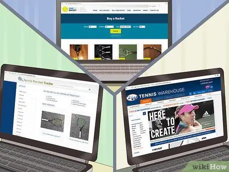 Продать теннисную ракетку Шаг 2