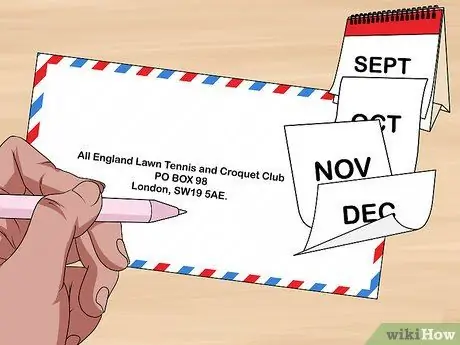 Получите билеты на Уимблдон, этап 1