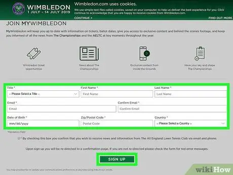 Получите билеты на Уимблдон, этап 10