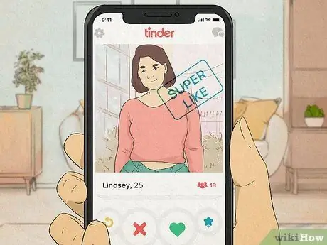 Отменить супер лайк в Tinder, шаг 2