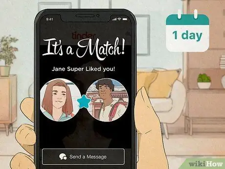 Отменить супер лайк в Tinder, шаг 3