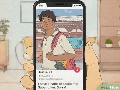 Отменить супер лайк в Tinder, шаг 4