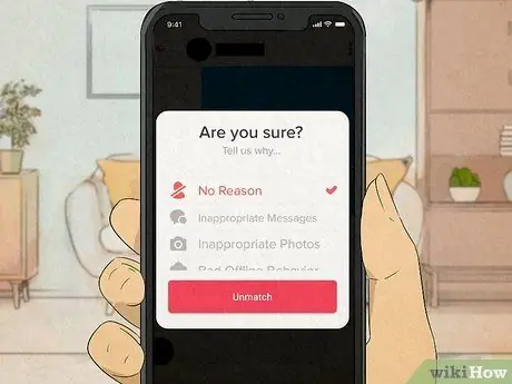 Отменить супер лайк в Tinder, шаг 5