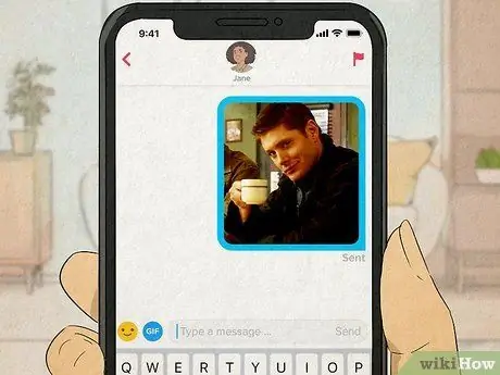 Сохраните беседу с умирающим Tinder Шаг 6