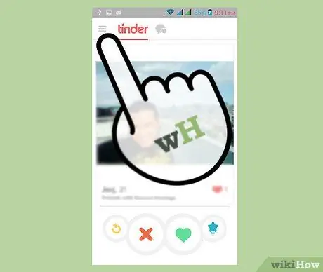 Отрегулируйте возрастной диапазон Tinder, шаг 2