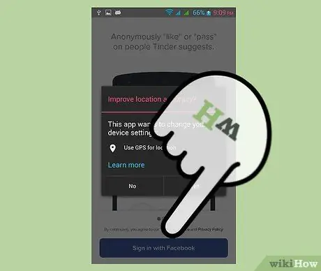 Отрегулируйте возрастной диапазон Tinder Шаг 6