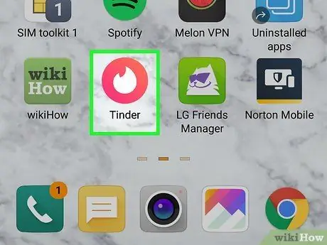 Посмотрите, кто вам очень понравился, в Tinder, шаг 1
