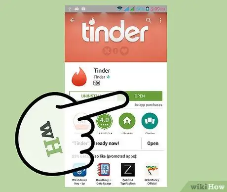 Отрегулируйте расстояние поиска Tinder Шаг 1