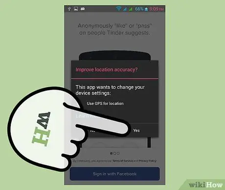 Отрегулируйте расстояние поиска Tinder Шаг 1 Пуля 1
