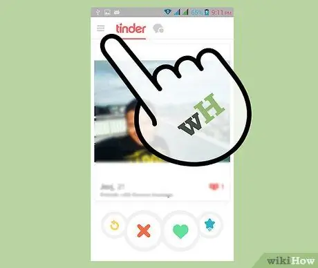 Отрегулируйте расстояние поиска Tinder, шаг 2