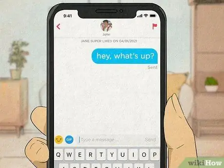 Ответьте на суперлайк в Tinder, шаг 2