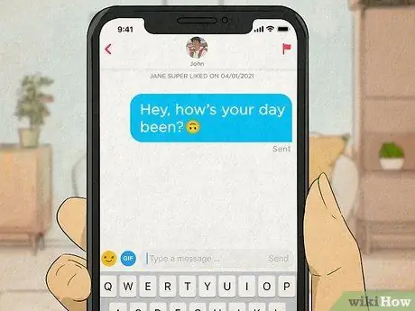 Ответьте на суперлайк в Tinder, шаг 4