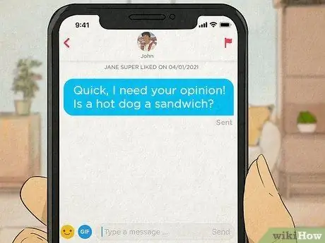 Ответьте на суперлайк в Tinder Шаг 6