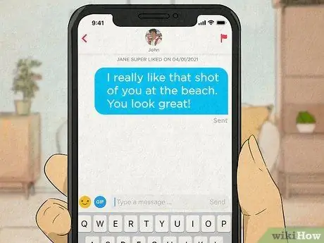 Ответьте на суперлайк в Tinder Шаг 7