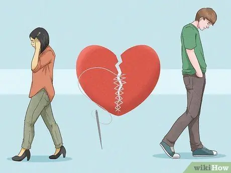 Преодолейте разрыв, когда вы все еще любите друг друга Шаг 1