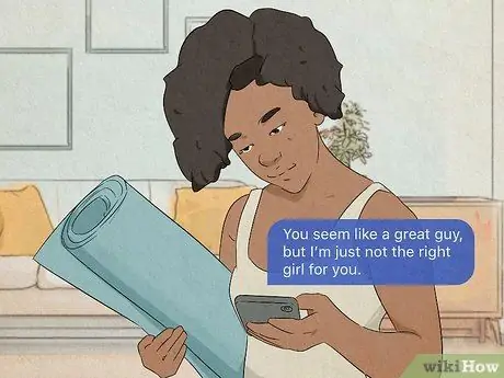 Красиво отклонить парня по тексту, шаг 7