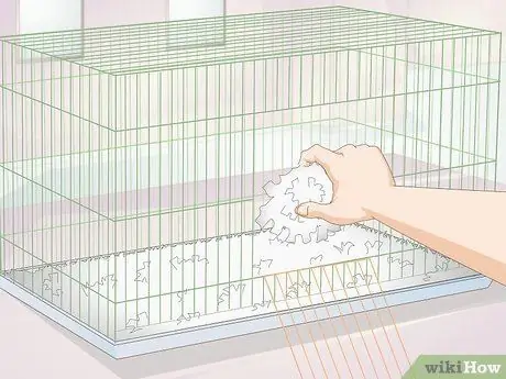 Установка клетки для домашних крыс, шаг 2
