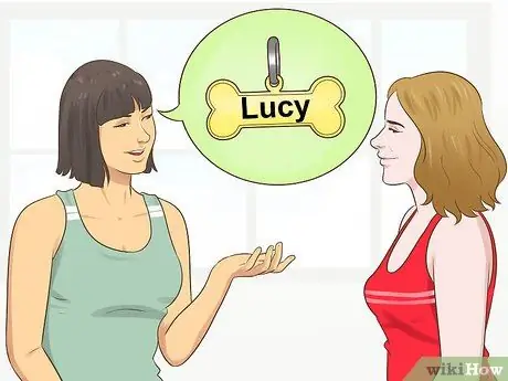 Приучите новую собаку реагировать на новое имя Шаг 12