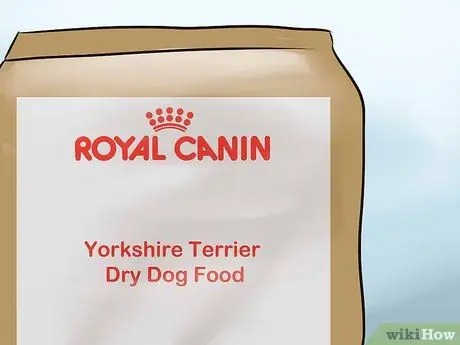 Покормить щенка Йорки Шаг 5