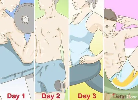 Запутайте мышцы, шаг 3