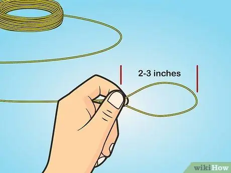 Привязка к тросу, шаг 01