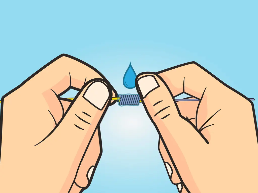 Как привязать заднюю часть к леске: 12 шагов (с иллюстрациями)