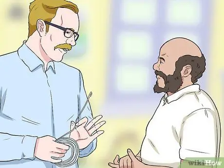 Привяжите трос к лидеру Шаг 4