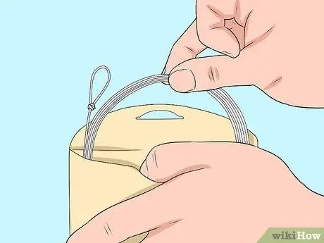 Привяжите трос к лидеру Шаг 5